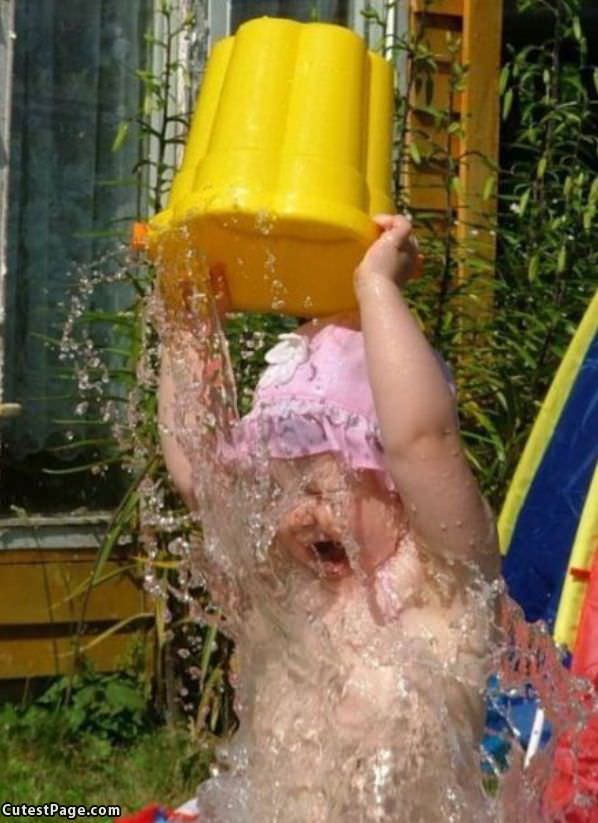 Baby And A Bucket