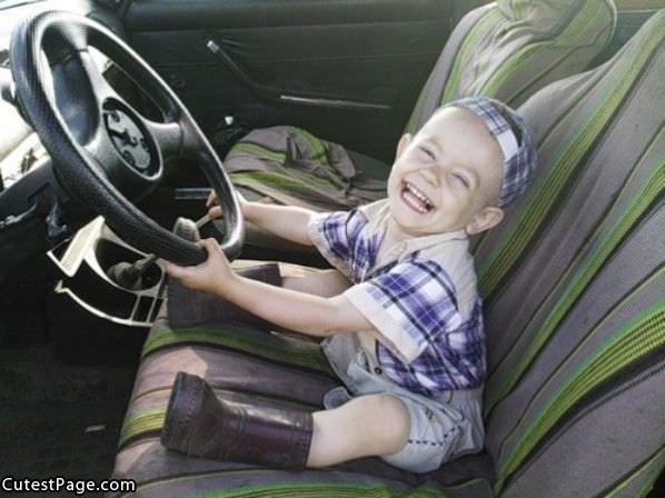 Cute Little Driver