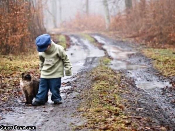 Mudding With The Cat