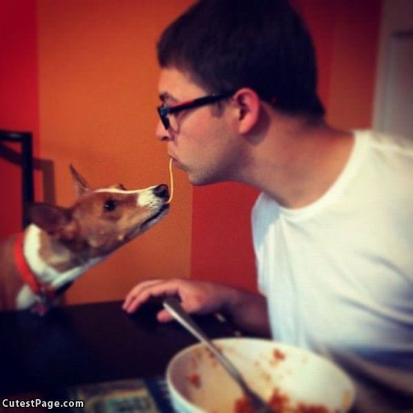 Sharing The Spaghetti